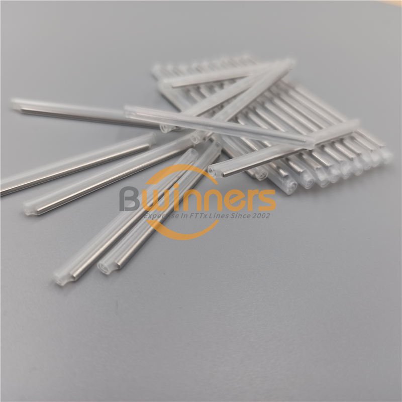 Mangas termorretráctiles de fibra