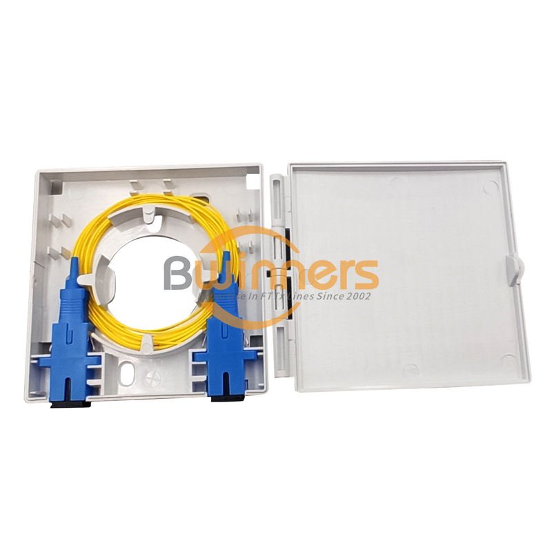 Toma de pared de fibra