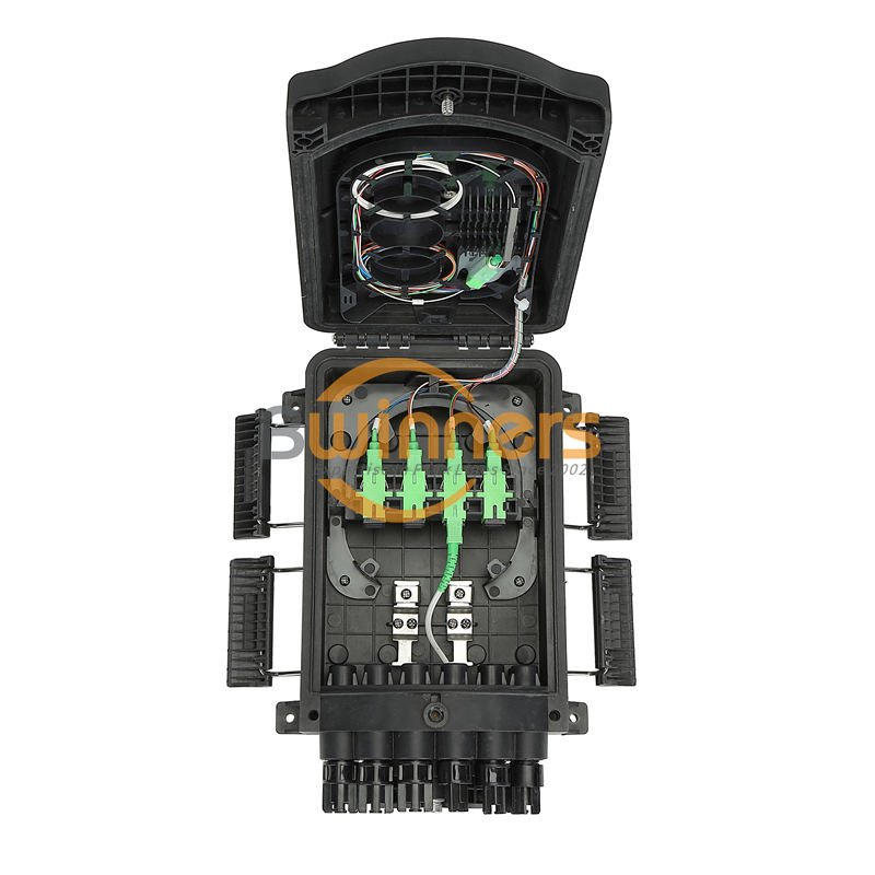 Caja de fibra óptica自由之岛