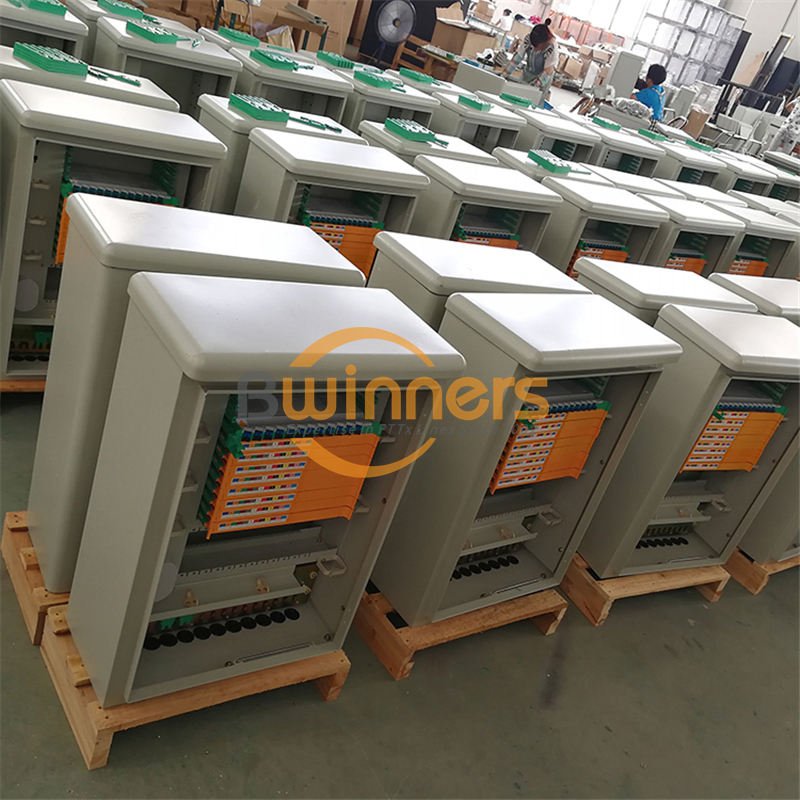 Gabinete de distribución de fibra óptica