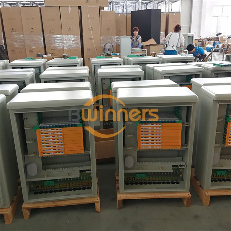 Gabinete de cable de conexión cruzada de fibra óptica para exterres