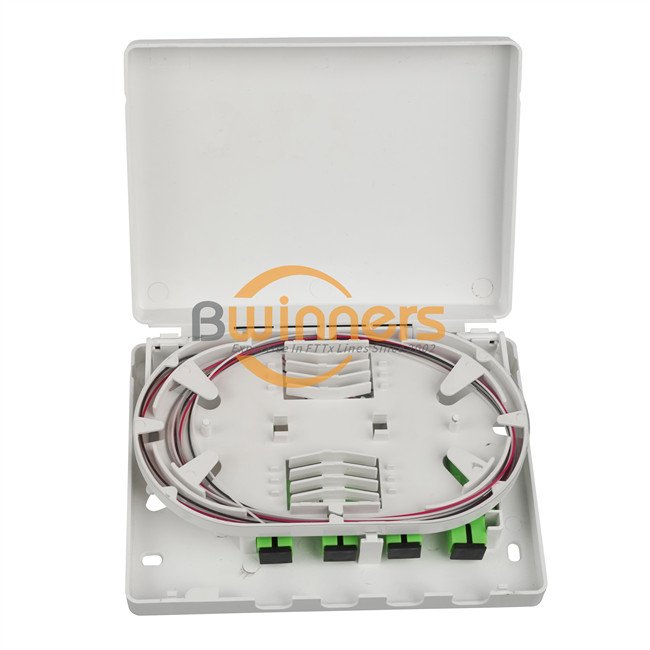 Toma de pared de fibra