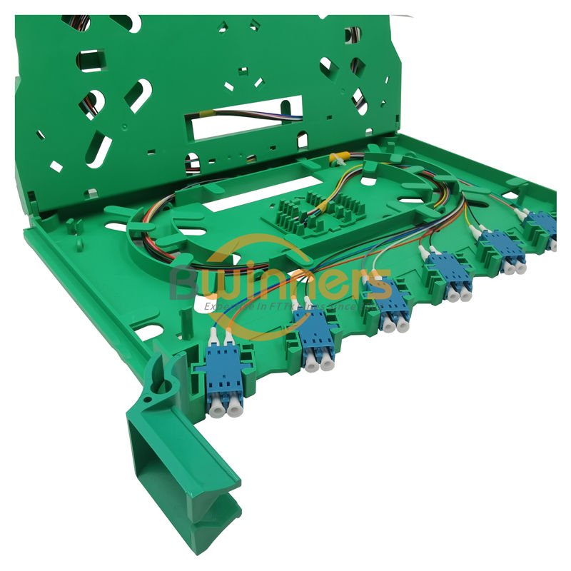 24端口光纤拼接盘