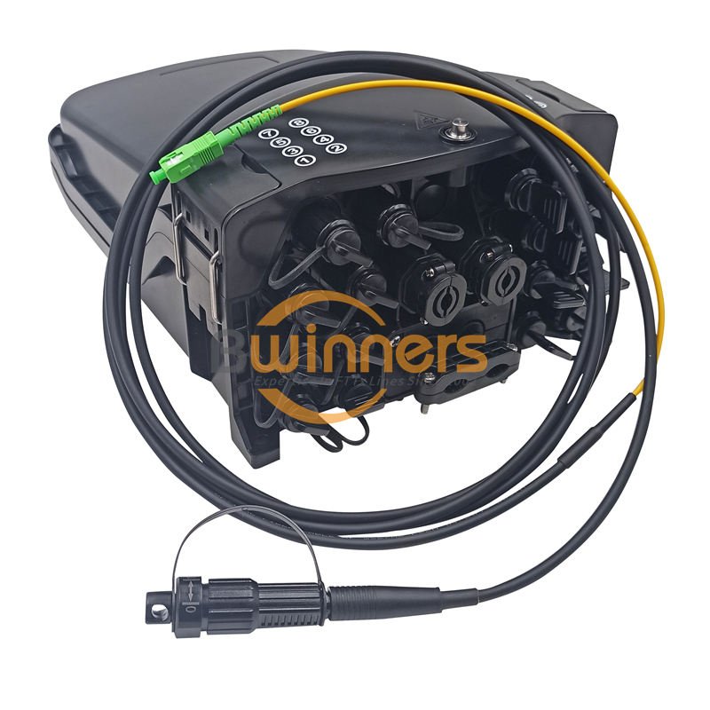 conexiones Caja óptica