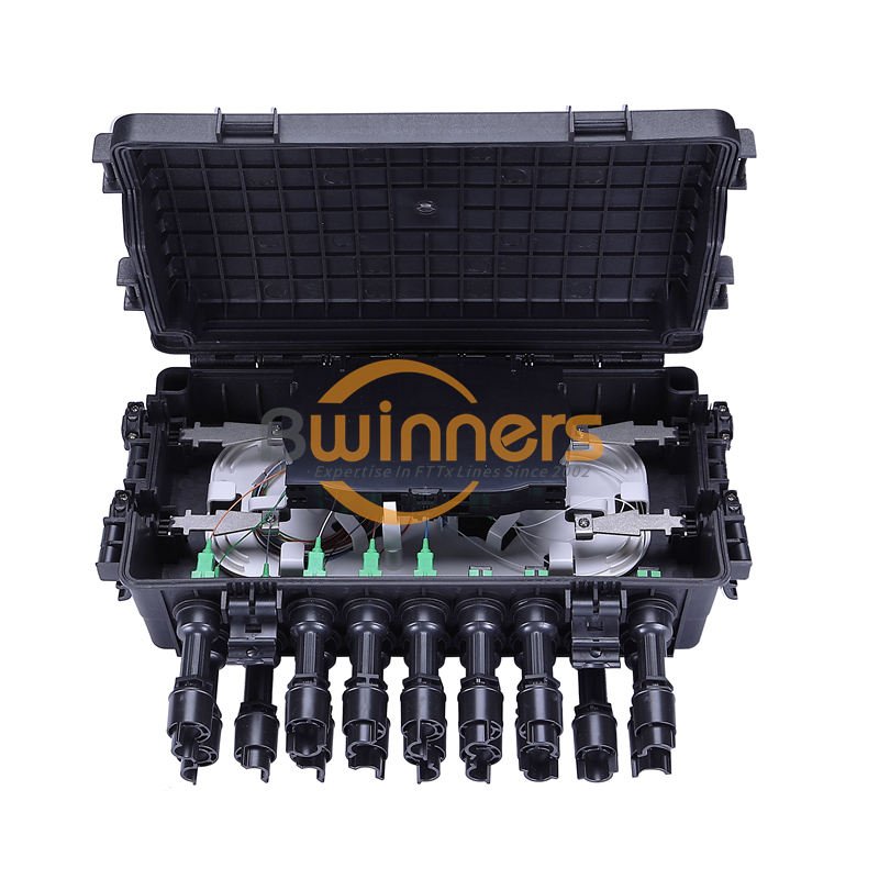 Caja de conexiones de fibra óptica